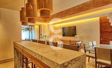 Departamento en Venta en Cancun en El Encanto Cancun Frente al Mar Amueblado