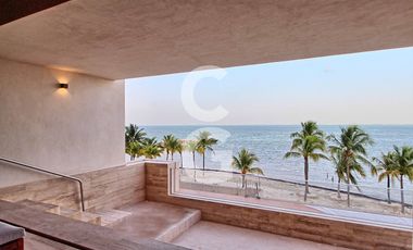 Departamento en Venta en Cancun en El Encanto Cancun Frente al Mar Amueblado
