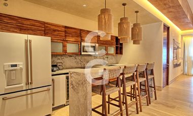 Departamento en Venta en Cancun en El Encanto Cancun Frente al Mar Amueblado