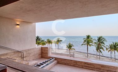 Departamento en Venta en Cancun en El Encanto Cancun Frente al Mar Amueblado