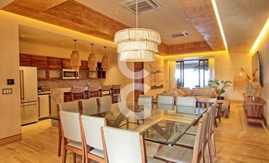 Departamento en Venta en Cancun en El Encanto Cancun Frente al Mar Amueblado