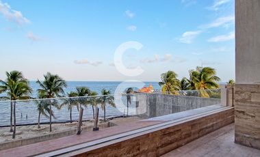 Departamento en Venta en Cancun en El Encanto Cancun Frente al Mar Amueblado