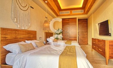 Departamento en Venta en Cancun en El Encanto Cancun Frente al Mar Amueblado