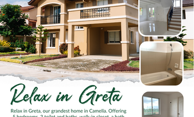 5 BEDROOM HOUSE AND LOT FOR SALE IN CAMELLA ALTA SILANG
