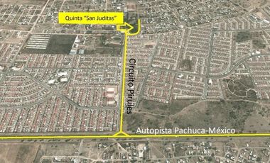 Quinta en Tizayuca con Casa de Descanso, Cancha de Tennis, Kiosko y Capilla