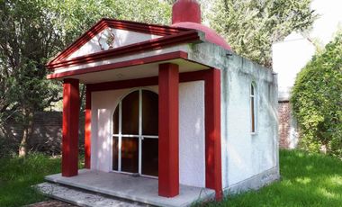 Quinta en Tizayuca con Casa de Descanso, Cancha de Tennis, Kiosko y Capilla