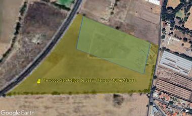 TERRENO INDUSTRIAL 160,000 m2 Plano Colinda c/ El Circuito Exterior Mexiquense