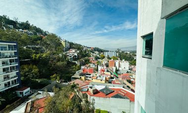 Renta amplio Pent-house hermosa vista panorámica 3 recamaras  C/U con baño y vestidor