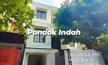 Rumah Brand New Alam Pondok Indah dekat PIM 2