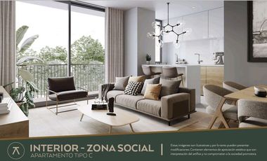 Apartamento en Rionegro excelente ubicación. Cesión de Derechos Gane valorización