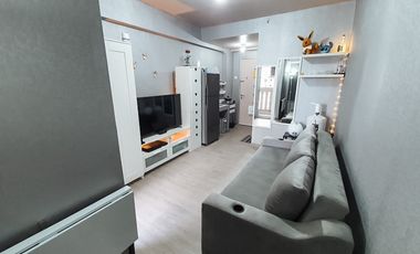 Sewa Studio GreenBay, tower E, view pool, furnished.