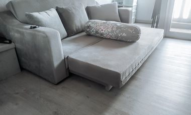 Sewa Studio GreenBay, tower E, view pool, furnished.