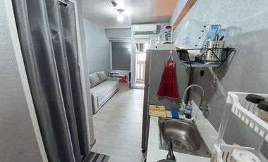 Sewa Studio GreenBay, tower E, view pool, furnished.