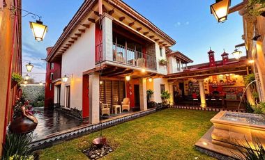 CASA NUEVA Y AMUEBLADA DE 3 RECAMARAS ESTILO COLONIAL EN PATZCUARO MICHOACAN