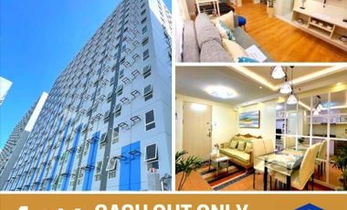 0- MONTHLY EQUITY and FREE RESERVATION FEE, only 43K DOWN PAYMENT ALL-IN 1 week to MOVE-IN.  READY FOR OCCUPANCY UNITS, 2 bedrooms 30.60sqm.Take on our LOWEST DOWN PAYMENT. Accessible to Makati, Bgc, Eastwood, Mandaluyong, Quezon City, Ortigas Center and Antipolo. We are processing DIRECT PAG-IBIG FINANCING, it's rent to own scheme. Ready - made IINVESTMENT.
