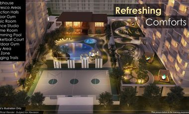 2BR WITH BALCONY CONDO IN ALABANG MUNTINLUPA- BELIZE OASIS BY FILINVEST
