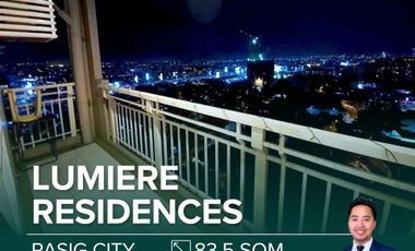 Lumiere Residences 3 Three Bedroom near BGC and Capitol Commons FOR SALE C050