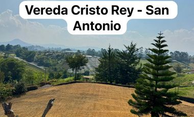 Hermosos  lotes  en venta en el sector cristo rey san Antonio de Pereira
