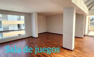VENDO HERMOSO Y AMPLIO DUPLEX CERCA AL CLUB INTERNACIONAL 410M2