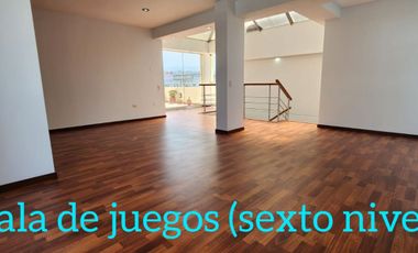 VENDO HERMOSO Y AMPLIO DUPLEX CERCA AL CLUB INTERNACIONAL 410M2