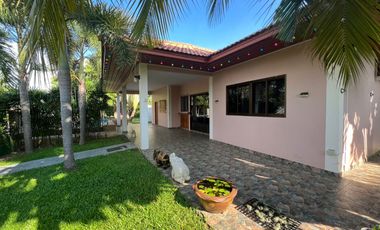 Absolutely! House for sale Tropicana Pool Villa 2 bed 2 bath Fully furnished, 400m. to the beach.  Price 4,995,000 thb. (Plot 79)