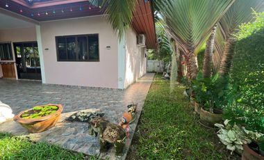 Absolutely! House for sale Tropicana Pool Villa 2 bed 2 bath Fully furnished, 400m. to the beach.  Price 4,995,000 thb. (Plot 79)