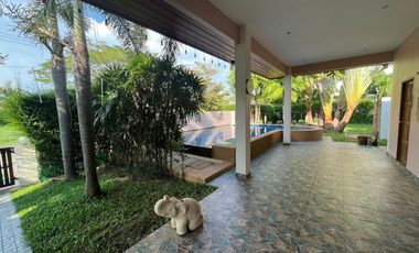 Absolutely! House for sale Tropicana Pool Villa 2 bed 2 bath Fully furnished, 400m. to the beach.  Price 4,995,000 thb. (Plot 79)
