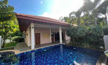 Absolutely! House for sale Tropicana Pool Villa 2 bed 2 bath Fully furnished, 400m. to the beach.  Price 4,995,000 thb. (Plot 79)
