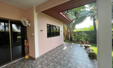 Absolutely! House for sale Tropicana Pool Villa 2 bed 2 bath Fully furnished, 400m. to the beach.  Price 4,995,000 thb. (Plot 79)