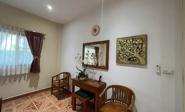 Absolutely! House for sale Tropicana Pool Villa 2 bed 2 bath Fully furnished, 400m. to the beach.  Price 4,995,000 thb. (Plot 79)