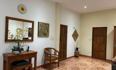 Absolutely! House for sale Tropicana Pool Villa 2 bed 2 bath Fully furnished, 400m. to the beach.  Price 4,995,000 thb. (Plot 79)