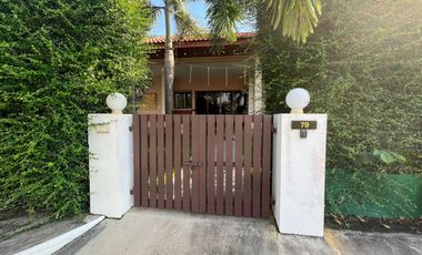 Absolutely! House for sale Tropicana Pool Villa 2 bed 2 bath Fully furnished, 400m. to the beach.  Price 4,995,000 thb. (Plot 79)