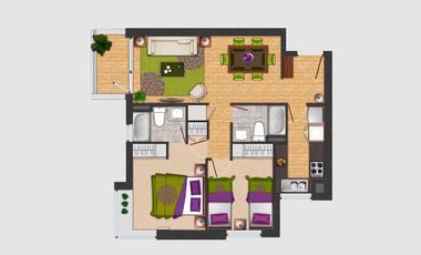 Vendemos departamento en Edificio San Martin