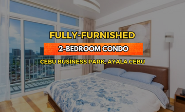 2-Bedroom Condominium For Sale in CEBU: near Cebu Business Park and Ayala Center Cebu