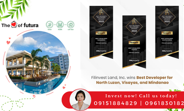 5th Floor 2-Bedroom Condo Unit at Dagupan City, Pangasinan by Filinvest Land Inc.