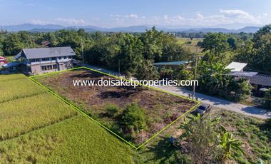 (LS340-00) Nice Plot of Land with Great View for Sale in Sa-Nga Ban, Doi Saket