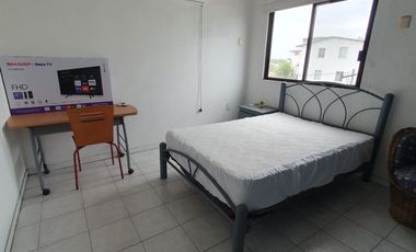 Departamento amueblado con salida al río y alberca cerca del centro de Boca del Río