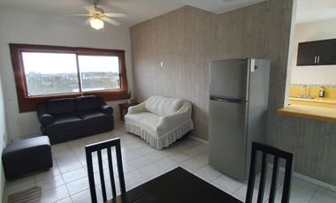 Departamento amueblado con salida al río y alberca cerca del centro de Boca del Río