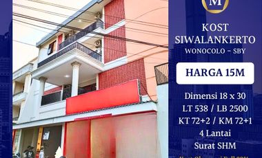 Rumah Kos Siwalankerto FULL FURNISH STRATEGIS dekat Univ Petra Kutisari Waru Pondok Tjandra Wonocolo