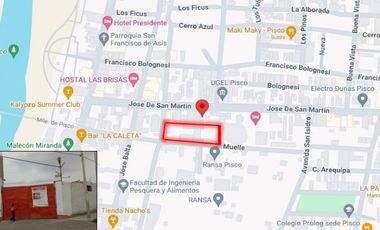 Venta De Local Comercial De 5,761 M2 - Pisco