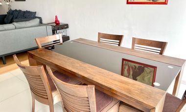 Parques Polanco RENTA Apartamento amueblado 2 recámaras 2 baños