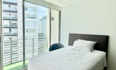 Parques Polanco RENTA Apartamento amueblado 2 recámaras 2 baños