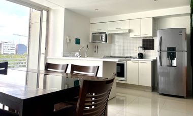 Parques Polanco RENTA Apartamento amueblado 2 recámaras 2 baños