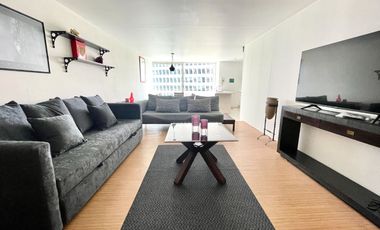 Parques Polanco RENTA Apartamento amueblado 2 recámaras 2 baños