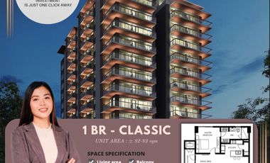 PRE-SELLING HIGH-END LUXURIOUS CONDOMINIUM FOR SALE IN CLARK PAMPANGA! | 50K RF | 1 BR CLASSIC