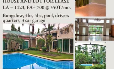 House and Lot for Rent - Dasmarinas Village Makati City