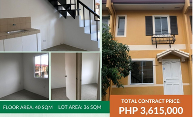2-Storey Townhouse for Sale in Bacoor, Cavite near SM Bacoor and Manila RFO