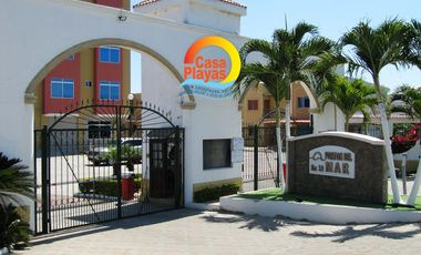 Casa de Venta en Playas, Ciudadela Cerrada con Salida Al Mar