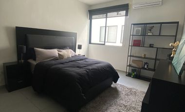 Departamento en venta amueblado en Temozón norte, Mérida, Yucatán.