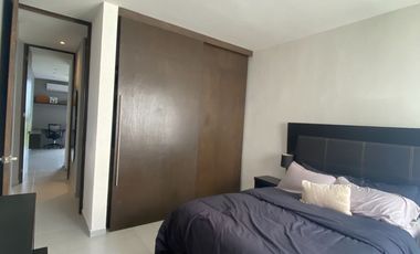 Departamento en venta amueblado en Temozón norte, Mérida, Yucatán.